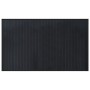 Alfombra rectangular bambú negro 60x100 cm | Foro24.es | Tu tienda online para hogar, jardín y más Foro24.es