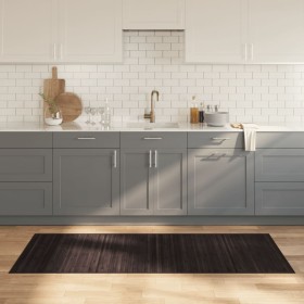 Alfombra rectangular bambú marrón oscuro 80x200 cm by , Rugs - Ref: Foro24-376911, Price: 28,40 €, Discount: %