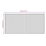 Alfombra rectangular bambú color natural claro 100x200 cm by , Rugs - Ref: Foro24-376945, Price: 34,24 €, Discount: %