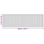 Alfombra rectangular bambú color natural 60x200 cm von , Teppiche - Ref: Foro24-376835, Preis: 24,08 €, Rabatt: %