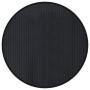 Alfombra redonda bambú negro 60 cm de , Alfombras - Ref: Foro24-376972, Precio: 14,23 €, Descuento: %