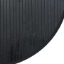 Alfombra redonda bambú negro 60 cm de , Alfombras - Ref: Foro24-376972, Precio: 14,23 €, Descuento: %