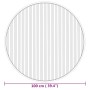 Alfombra redonda bambú color natural 100 cm von , Teppiche - Ref: Foro24-376985, Preis: 23,98 €, Rabatt: %