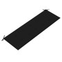 Banco de jardín apilable y cojín madera maciza de teca 159 cm by , garden benches - Ref: Foro24-3063313, Price: 237,05 €, Dis...