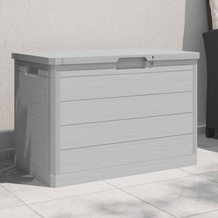 Baúl para cojines polipropileno gris 77,5x44,5x53 cm von , Aufbewahrungsboxen für den Außenbereich - Ref: Foro24-366603, Prei...