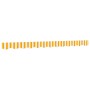 Tela de cenefa de toldo de repuesto rayas amarillo y blanco 3 m by , Awnings - Ref: Foro24-367756, Price: 13,39 €, Discount: %