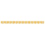 Tela de cenefa de toldo de repuesto rayas amarillo y blanco 3 m by , Awnings - Ref: Foro24-367756, Price: 13,39 €, Discount: %