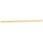 Tela de cenefa de toldo de repuesto rayas amarillo y blanco 6 m by , Awnings - Ref: Foro24-367761, Price: 16,83 €, Discount: %
