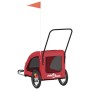 Remolque de bicicleta mascotas hierro tela Oxford rojo von , Kinderwagen für Haustiere - Ref: Foro24-93978, Preis: 102,29 €, ...