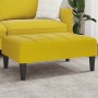 Reposapiés de terciopelo amarillo 77x55x31 cm | Foro24.es | Tu tienda online para hogar, jardín y más Foro24.es
