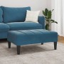 Reposapiés de terciopelo azul 77x55x31 cm von , Osmanen - Ref: Foro24-4007383, Preis: 68,72 €, Rabatt: %