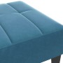 Reposapiés de terciopelo azul 77x55x31 cm von , Osmanen - Ref: Foro24-4007383, Preis: 68,72 €, Rabatt: %