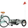 Remolque para bicicletas tela Oxford y hierro gris y negro von , Fahrradanhänger - Ref: Foro24-94196, Preis: 98,57 €, Rabatt: %