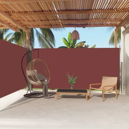 Retractable brown side awning 180x600 cm by vidaXL, Umbrellas - Ref: Foro24-318003, Price: 73,69 €, Discount: %