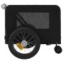 Remolque de bicicleta mascotas hierro tela Oxford negro | Foro24.es | Tu tienda online para hogar, jardín y más Foro24.es