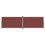 Retractable brown side awning 180x600 cm by vidaXL, Umbrellas - Ref: Foro24-318003, Price: 73,69 €, Discount: %