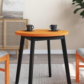 Tablero de mesa redondo madera maciza de pino marrón Ø60x2,5 cm by , Table tops - Ref: Foro24-847127, Price: 37,13 €, Discoun...