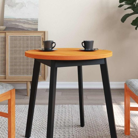 Tablero de mesa redondo madera maciza de pino marrón Ø60x2,5 cm by , Table tops - Ref: Foro24-847127, Price: 37,13 €, Discoun...