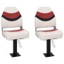 Set de asientos plegables para barco 4 uds con respaldo alto by , Boats - Ref: Foro24-3284323, Price: 201,77 €, Discount: %