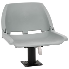 Asientos plegables de barco sin cojín gris 2 uds 48x51x41 cm by , Sailboat parts - Ref: Foro24-3284272, Price: 82,73 €, Disco...