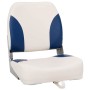 Asientos plegables de barco 2 uds azul y blanco 41x36x48 cm by , Sailboat parts - Ref: Foro24-3284285, Price: 86,83 €, Discou...