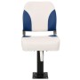 Asientos plegables de barco 2 uds azul y blanco 41x36x48 cm by , Sailboat parts - Ref: Foro24-3284285, Price: 86,83 €, Discou...