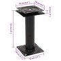 Pedestal de asiento de barco con asiento giratorio 360° acero von , Teile für Segelboote - Ref: Foro24-3294941, Preis: 42,16 ...