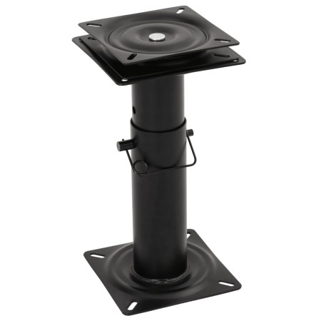 Pedestal de asiento de barco giratorio 360° ajustable acero by , Sailboat parts - Ref: Foro24-3294943, Price: 50,59 €, Discou...