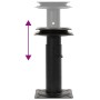 Pedestal de asiento de barco giratorio 360° ajustable acero by , Sailboat parts - Ref: Foro24-3294943, Price: 50,59 €, Discou...