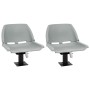 Asientos de barco 2 uds con pedestal giratorio 360° by , Boats - Ref: Foro24-3294948, Price: 183,70 €, Discount: %