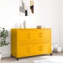 Aparador de acero amarillo mostaza 100,5x39x72 cm von , Sideboards - Ref: Foro24-846743, Preis: 161,37 €, Rabatt: %