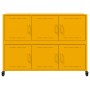 Aparador de acero amarillo mostaza 100,5x39x72 cm von , Sideboards - Ref: Foro24-846743, Preis: 161,37 €, Rabatt: %