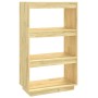 Regal/Raumteiler aus massivem Kiefernholz, 60 x 35 x 103 cm von vidaXL, Bücherregale und Regale - Ref: Foro24-810864, Preis: ...