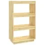 Solid pine wood shelf/space divider 60x35x103 cm by vidaXL, Bookcases and shelves - Ref: Foro24-810864, Price: 52,21 €, Disco...