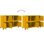 Aparador de acero amarillo mostaza 100,5x39x72 cm von , Sideboards - Ref: Foro24-846743, Preis: 161,37 €, Rabatt: %