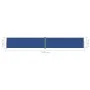 Retractable blue side awning 180x1200 cm by vidaXL, Umbrellas - Ref: Foro24-318076, Price: 124,25 €, Discount: %