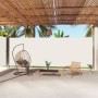 Cremefarbene einziehbare Seitenmarkise 220 x 1000 cm von vidaXL, Sonnenschirme - Ref: Foro24-318049, Preis: 158,86 €, Rabatt: %
