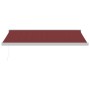 Toldo retráctil manual burdeos 450x300 cm by , Awnings - Ref: Foro24-3215316, Price: 515,35 €, Discount: %