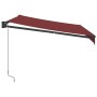 Toldo retráctil manual burdeos 300x250 cm von , Markisen - Ref: Foro24-3215298, Preis: 186,44 €, Rabatt: %