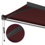Toldo retráctil automático burdeos 300x250 cm von , Markisen - Ref: Foro24-3215328, Preis: 509,49 €, Rabatt: %