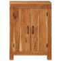 Aparador de madera maciza de acacia 55x35x75 cm | Foro24.es | Tu tienda online para hogar, jardín y más Foro24.es