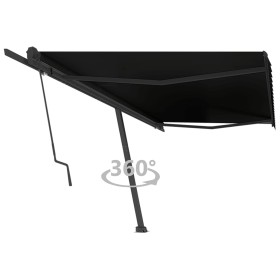 Toldo de pie automático gris antracita 500x350 cm by , Awnings - Ref: Foro24-3069869, Price: 685,90 €, Discount: %
