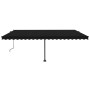 Toldo de pie automático gris antracita 500x350 cm by , Awnings - Ref: Foro24-3069869, Price: 685,90 €, Discount: %