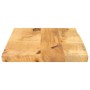 Tablero de mesa borde natural madera maciza mango 60x40x3,8 cm | Foro24.es | Tu tienda online para hogar, jardín y más Foro24.es