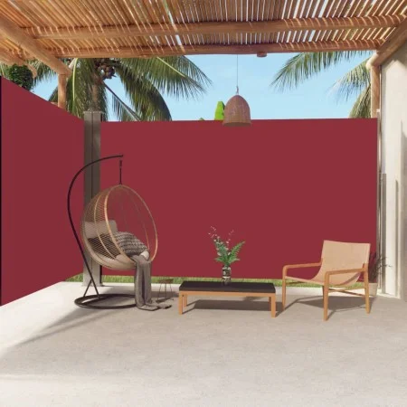 Einziehbare Seitenmarkise rot 220x600 cm von vidaXL, Sonnenschirme - Ref: Foro24-318017, Preis: 113,73 €, Rabatt: %