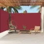 Einziehbare Seitenmarkise rot 220x600 cm von vidaXL, Sonnenschirme - Ref: Foro24-318017, Preis: 113,73 €, Rabatt: %