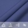 Toldo de vela rectangular tela Oxford azul 2x2,5 m von , Sonnenschirme - Ref: Foro24-135529, Preis: 26,64 €, Rabatt: %
