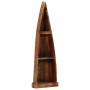 Estantería barca madera maciza reciclada 39x27x127 cm | Foro24.es | Tu tienda online para hogar, jardín y más Foro24.es
