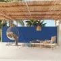 Toldo lateral retráctil de jardín azul 160x600 cm de vidaXL, Sombrillas - Ref: Foro24-317960, Precio: 86,59 €, Descuento: %