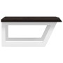 Estante de lavabo de pared de acero y madera maciza de roble by , bathroom vanities - Ref: Foro24-3302618, Price: 79,23 €, Di...